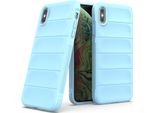 Custodia Iphone Xs Max, Custodia Protettiva In Silicone Tpu Morbido Antiurto Per Iphone Xs Max Blu