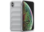 Custodia Iphone Xs Max, Custodia Protettiva In Silicone Tpu Morbido Antiurto Per Iphone Xs Max Grigio