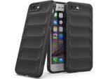 Custodia Iphone 8 Plus, Custodia Protettiva In Silicone Tpu Morbido Antiurto Per Iphone 8 Plus/ 7 Plus Nero