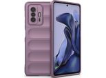 Custodia Xiaomi 11T Pro, Custodia Protettiva In Silicone Tpu Morbido Antiurto Per Xiaomi 11T / 11T Pro Viola