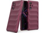 Xiaomi Redmi K40 Gaming Case, Custodia Protettiva In Silicone Tpu Morbido Antiurto Per Xiaomi Poco F3 Gt/Redmi K40 Gaming Burgundy