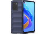 Custodia Oppo A36, Custodia Protettiva In Silicone Tpu Morbido Antiurto Per Oppo A36 4G/A76 4G/Realme 9I Blu Scuro