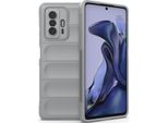 Custodia Xiaomi 11T Pro, Custodia Protettiva In Silicone Tpu Morbido Antiurto Per Xiaomi 11T / 11T Pro Grigio