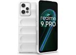 Oppo Realme 9 Pro Custodia, Custodia Protettiva In Silicone Tpu Morbido Antiurto Per Oppo Realme 9 Pro Bianco