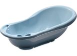 Bagnetto Lorelli Con Scomparti, Lunghezza 84 Cm, Forma Ergonomica Dalla Nascita Blu Scuro