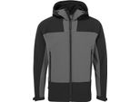 Craghoppers Expert CEL005 | Expert Active Hooded Softshell - Colore: Carbon Grey/Black - Taglia: Xl