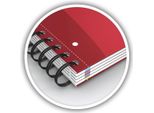 European Book Office Copertina Extra Robusta 7Mm Foderata A4+ 120 Confezione Da 5