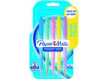 Papermate 2162277 Paper Mate Kugelschreiber Flexgrip Ultra Pastel. M Blau 5Er Blister