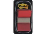 Strisce Adesive Post-It® Index, Standard, Rosso, 25,4 Mm X 43,2 Mm, 50 Strisce Adesive/Dispenser, 1 Dispenser/Confezione | Confezione (1 Pezzo)