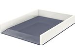 Vassoio Per Lettere Wow Duo Colour A4 In Polistirolo Bianco/Grigio Confezione Da 4
