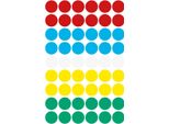 Puntini Di Marcatura 12 Mm 5 Fogli/270 Etichette Colori Assortiti Confezione Da 10
