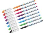Biros Slider Basic Xb Colours Confezione Da 8 Colori Con 10 Penne