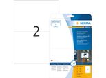 Etichette Pellicola Adesiva Per Esterni Bianca 210X148 Mm Speciale A4 Pu=32X20 Pezzi