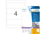 Etichette Per Fascicoli Mobili/Rimovibili 192X59Mm Speciale A4 Bianco Pu=32X100
