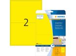 Etichette Gialle 199,6X143,5Mm Speciale A4 Pu=32X40 Pezzi
