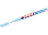 Pennarello A Vernice Lucida Edding 751 1-2Mm Blu Pastello Confezione Da 10