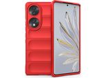 Honor 70 Custodia, Custodia Protettiva In Silicone Tpu Morbido Antiurto Per Honor 70 Rosso