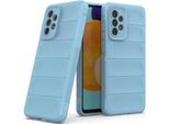 Custodia Galaxy A52, Custodia Protettiva In Silicone Tpu Morbido Antiurto Per Samsung Galaxy A52S 5G / A52 5G / A52 4G Blu