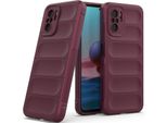 Custodia Redmi Note 10, Custodia Protettiva In Silicone Tpu Morbido Antiurto Per Xiaomi Redmi Note 10 4G/Note10S Borgogna