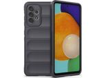 Custodia Galaxy A52, Custodia Protettiva In Silicone Tpu Morbido Antiurto Per Samsung Galaxy A52S 5G / A52 5G / A52 4G Grigio Scuro