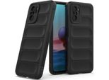 Custodia Redmi Note 10, Custodia Protettiva Antiscivolo In Silicone Tpu Morbido Per Xiaomi Redmi Note 10 4G/Note10S Nero