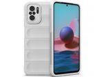 Custodia Redmi Note 10, Custodia Protettiva In Silicone Tpu Morbido Antiurto Per Xiaomi Redmi Note 10 4G/Note10S Bianco