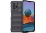Custodia Redmi Note 10 Pro, Custodia Protettiva In Silicone Tpu Morbido Antiurto Per Xiaomi Redmi Note 10 Pro/10 Pro Max Grigio Scuro