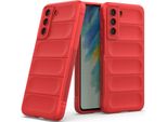 Custodia Galaxy S21 Fe 5G, Custodia Protettiva In Silicone Tpu Morbido Antiurto Per Samsung Galaxy S21 Fe 5G Rosso