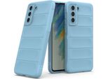 Custodia Galaxy S21 Fe 5G, Custodia Protettiva In Silicone Tpu Morbido Antiurto Per Samsung Galaxy S21 Fe 5G Blu