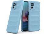 Custodia Redmi Note 10, Custodia Protettiva In Silicone Tpu Morbido Antiurto Per Xiaomi Redmi Note 10 4G/Note10S Blu