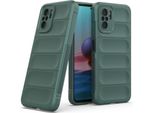 Custodia Redmi Note 10, Custodia Protettiva In Silicone Tpu Morbido Antiurto Per Xiaomi Redmi Note 10 4G/Note10S Verde