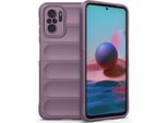 Custodia Redmi Note 10, Custodia Protettiva In Silicone Tpu Morbido Antiurto Per Xiaomi Redmi Note 10 4G/Note10S Viola