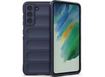 Custodia Galaxy S21 Fe 5G, Custodia Protettiva In Silicone Tpu Morbido Antiurto Per Samsung Galaxy S21 Fe 5G Blu Scuro
