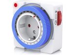 Bearware Timer Compatto 24H Intervalli Di Tempo Di 15 Min. / Blocco Di Sicurezza Per Bambini