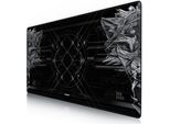 Tappetino Per Mouse Da Gioco Titanwolf, Mousepad Xxxl Speed 1200 X 600 Mm, Velocità E Precisione, Doppio Lupo
