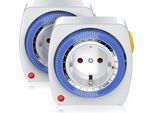 Bearware Timer 2X 24H Intervalli Di Tempo Di 15 Min. / Blocco Di Sicurezza Per Bambini