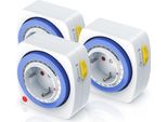 Bearware 3X Timer 24 Ore Su 24 Intervalli Di Tempo Di 15 Minuti / Blocco Di Sicurezza Per Bambini