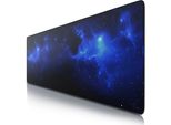 Tappetino Per Mouse Da Gioco Csl, Extra Large, 1200 X 400 X 3 Mm Tappetino Da Scrivania Xxxl, Antiscivolo, Spazio