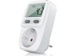 Bearware Contatore Di Consumo Elettrico Con Blocco Bambini Contatore Di Energia Contatore Di Costi Energetici