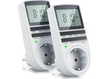 Bearware 2X Timer Display Lcd / 3680W / 10 Programmi Configurabili
