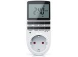 Timer Digitale Bearware Con Display Lcd, 3680W, 10 Programmi Configurabili, Per Grow Box, Lampada Da Coltivazione, Tenda Da Coltivazione