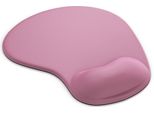 Tappetino Per Mouse Csl Con Cuscino In Gel E Poggiapolsi, Tappetino Per Mouse Da Ufficio Confortevole, Rosa Scuro