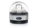 Cuoci 7 Uova Arendo, 400 W, Acciaio Inox, Funzione Keep Warm, Durezza Regolabile, Per 7 Uova, Argento