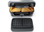 Arendo Sandwich Maker Waffle Iron Contact Grill Con Piastre Rimovibili - Con Rivestimento Antiaderente - Lavabile In Lavastoviglie - Bpa Free - Controllo Della Temperatura - Sandwich Maker - Sandwich Toaster