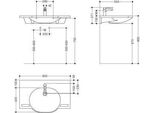 HEWI 950.19.015 36 Produktset WT u. Armatur,