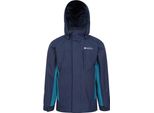 Mountain Warehouse - Giacca "Cannonball"", Impermeabile 3 In 1 Per Bambini MW156 (104) (Blu)"