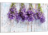 Piastra Di Copertura Del Piano Cottura 80X52Cm 1 Pezzo In Ceramica, Paraschizzi, Viola Lavanda
