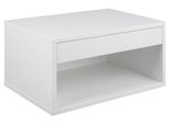 Comodino Cholet 1 Cassetto Bianco.