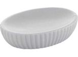 Portasapone Bagno In Ceramica Grigia Da Appoggio | Dory