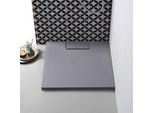 Piatto Doccia Antracite 80X80 In Resina Sottile | Mart